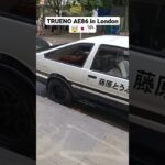 Japanese ICON spotted in London! TOYOTA TRUENO #trueno #shorts