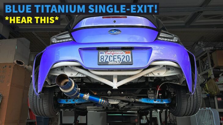 CRAZIEST 2022 Subaru BRZ Exhaust Ever!