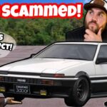 I GOT SCAMMED! HOLY GRAIL DRIFT CAR PURCHASE GOES BAD! BRIAN SCOTTO FROM HOONIGAN TOLD ME TO BUY!