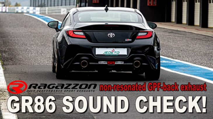 Ragazzon non-resonated GFP-back exhaust – Toyota GR86  | SOUND CHECK