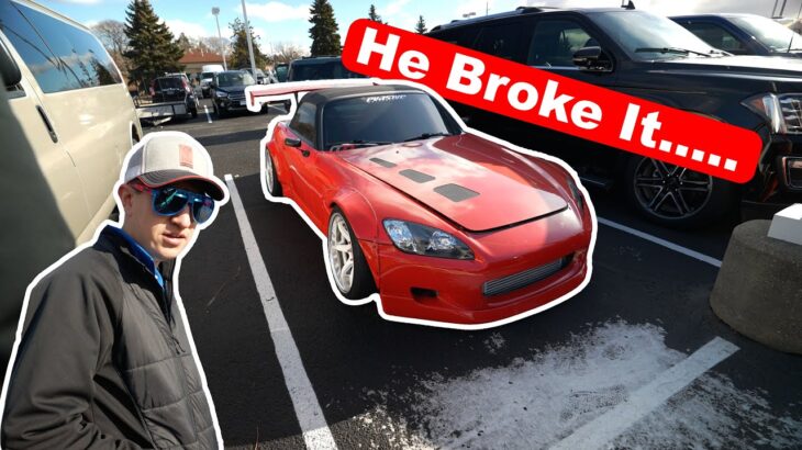 What happened to his Honda S2000?