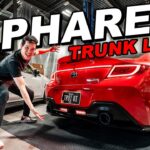 22+ GR86/BRZ  AlphaRex Trunk Light & Tail Light Install Review