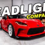 AlphaRex Headlights vs Stock Headlight | 22+ GR86/BRZ