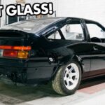 My AE86 Restoration is almost finished! First glass, and light install