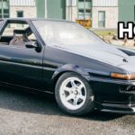 The AE86 comes home from paint! The race is on to finish