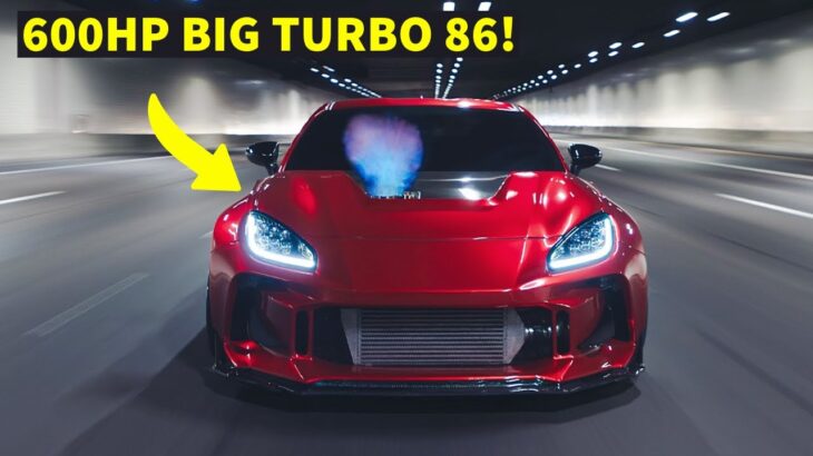 WORLDS FIRST EVER 600hp TOYOTA GR86! (Stock Motor)