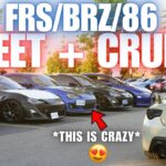 ATTENDING THE WORLD’S LARGEST FRS/BRZ/86 CAR MEET + CRUISE (100+ CARS)