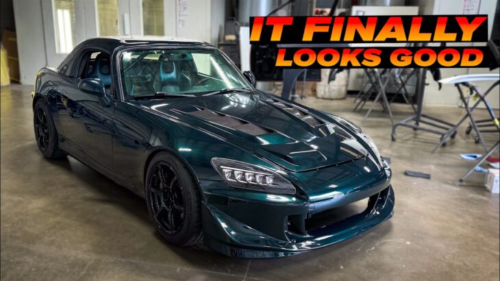 K20 ITB S2000 finally gets PAINTED