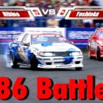 【ハチロク対決】D1GP AE86 VS AE86 12番勝負！誰が世界一のハチロク使いなのかを決めようじゃないか【VIDEO OPTION切り抜き トヨタ カローラレビン スプリンタートレノ】