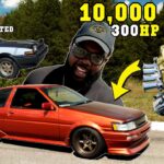 10,000 RPM 300HP AE86 Corolla PART 1 – Engine Dyno Tuning w/ Hasselgren Engineering!