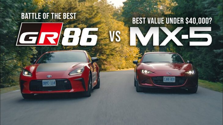 2024 Toyota GR86 vs Mazda MX-5 // Which is the Best Sports Car for under $40K?