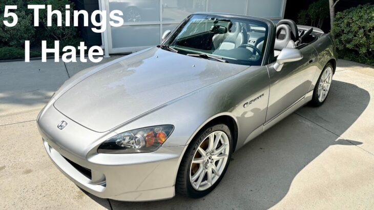 5 things I Hate about my Honda S2000