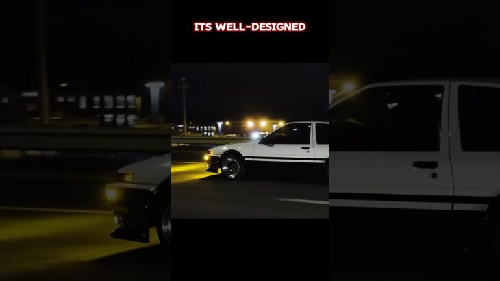 All pros of Toyota AE86 in 20 sec! #jdm #ae86 #trueno