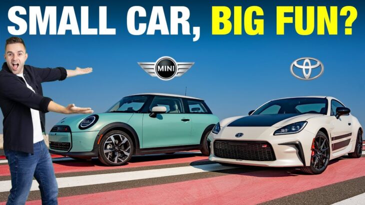 Mini Cooper S vs. Toyota GR86: Which Is the Better-Driving Enthusiast Car?