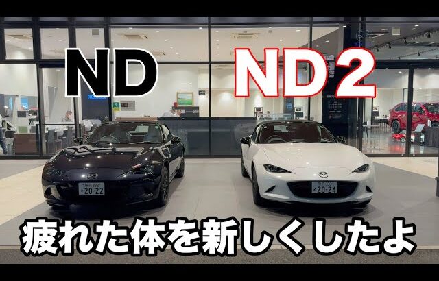 NDからND２へ。疲れた体を新しくしてあげたよ（乗り換え）