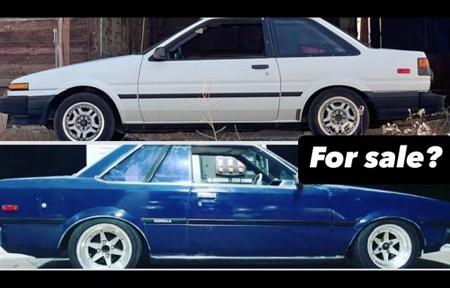 One of them has to go. Toyota Corolla AE86 TE72