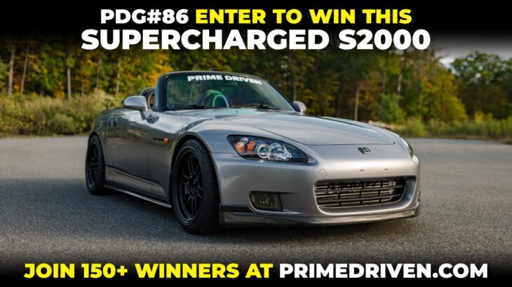 Win This: Kraftwerks Supercharged Honda S2000 – 420HP to the wheels – PDG86 is here