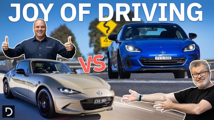 2024 Mazda MX-5 v Subaru BRZ tS Comparison | Which Is The Better Drivers Car? | Drive.com.au