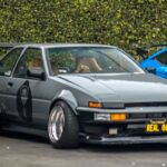 RAW AE86 Toyota Corolla at Morning Car Club Meet!