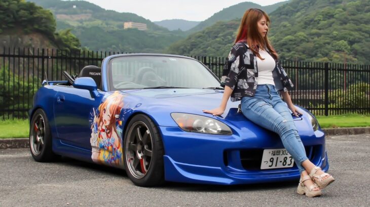 22歳フルローンで買ったHONDA S2000 AP2タイプV！2.2L VTECホンダが本気で作ったスポーツカーを操るハーフ女子！世界初搭載のVGS！