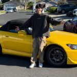 Test Driving a Honda S2000 on a private road