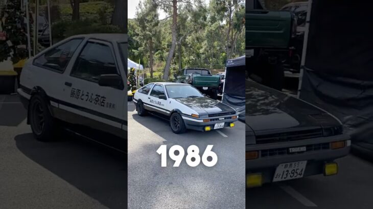 1986 Toyota Corolla AE86 #car #cars #jdm #initiald #ae86