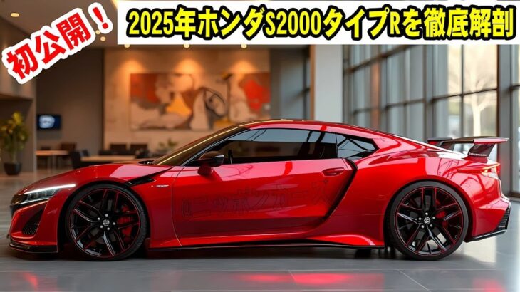 2025年 ホンダ S2000 R – 伝説の再来！最新スポーツカーの全貌を公開！