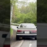 榛名山で溝落とししてるトレノ #AE86#トレノ#ハチロク#頭文字D#ToyotaAE86#日本車#JDM#旧車#車好き