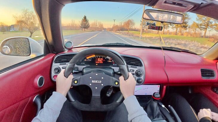 K24 Swapped Honda S2000 – POV Driving Impressions vs. my AP1