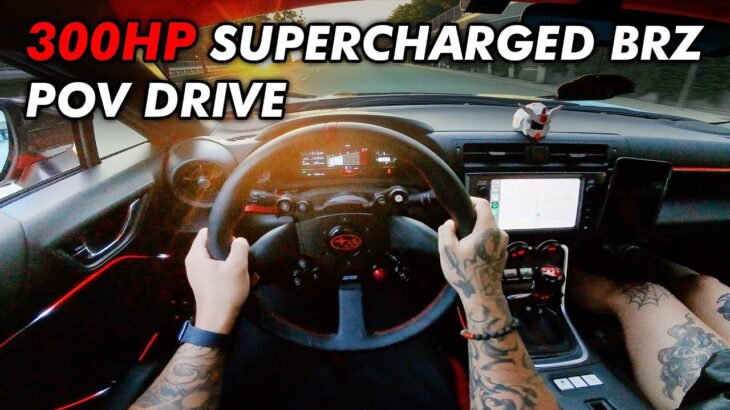 Let’s Go On A Drive | My Supercharged Widebody BRZ
