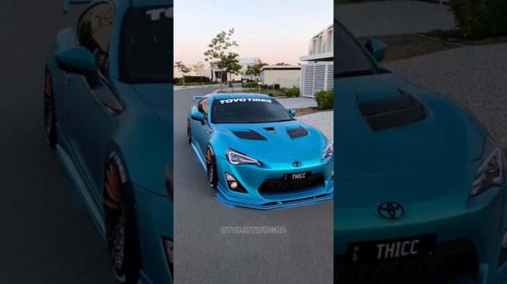 TOYOTA GT86 😍 Handsome bright blue 😎 #automobile #cars #toyota86 #gr86 #toyotasupra #edit