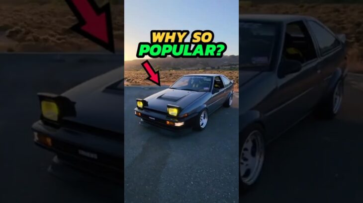 What Makes the Toyota AE86 So LEGENDARY? #shorts