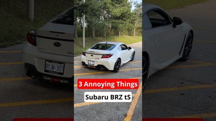 3 Annoying Things 2024 Subaru BRZ tS #automobile #carbuying #cars #cartok #subarubrz #subaru #brz