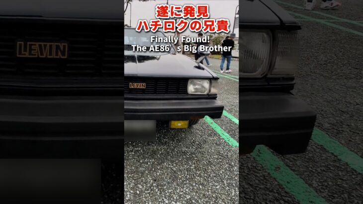 【昭和の名車】ついに発見！AE86の兄貴・TE71レビンLegendary AE86’s Big Brother: TE71 Levin #shorts