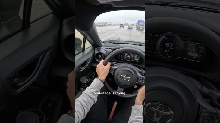 The Toyota GR86 Automatic Has Solid Passing Power
