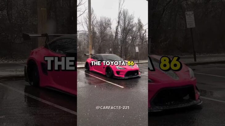 Top Three Facts about Toyota 86🤯🥵👿 #toyota #86 #toyota86 #cars #supercar #luxurycar #money #shorts