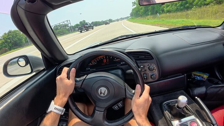 Honda S2000 AP1 Commute – 9,000RPM Is Better Than Coffee  (POV Binaural Audio)