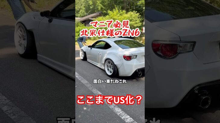 🔥変態🔥USDMを極めたエアサスToyota86 ZN6がカッコよすぎる #愛車紹介 #zn6 #toyota86 #usdm